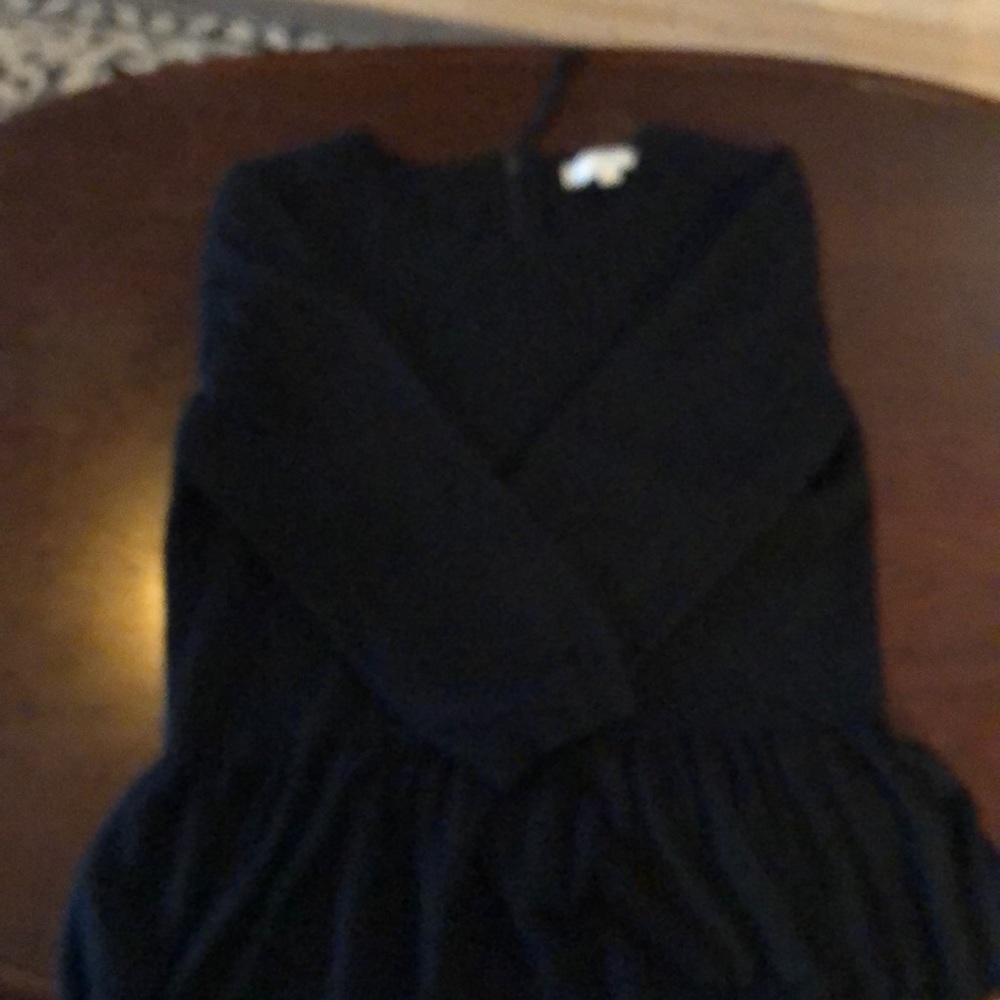 The loft black sweater.